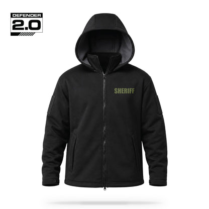 [SHERIFF] Tactical Defender Jacket [BLK/GRN]-13 Fifty Apparel
