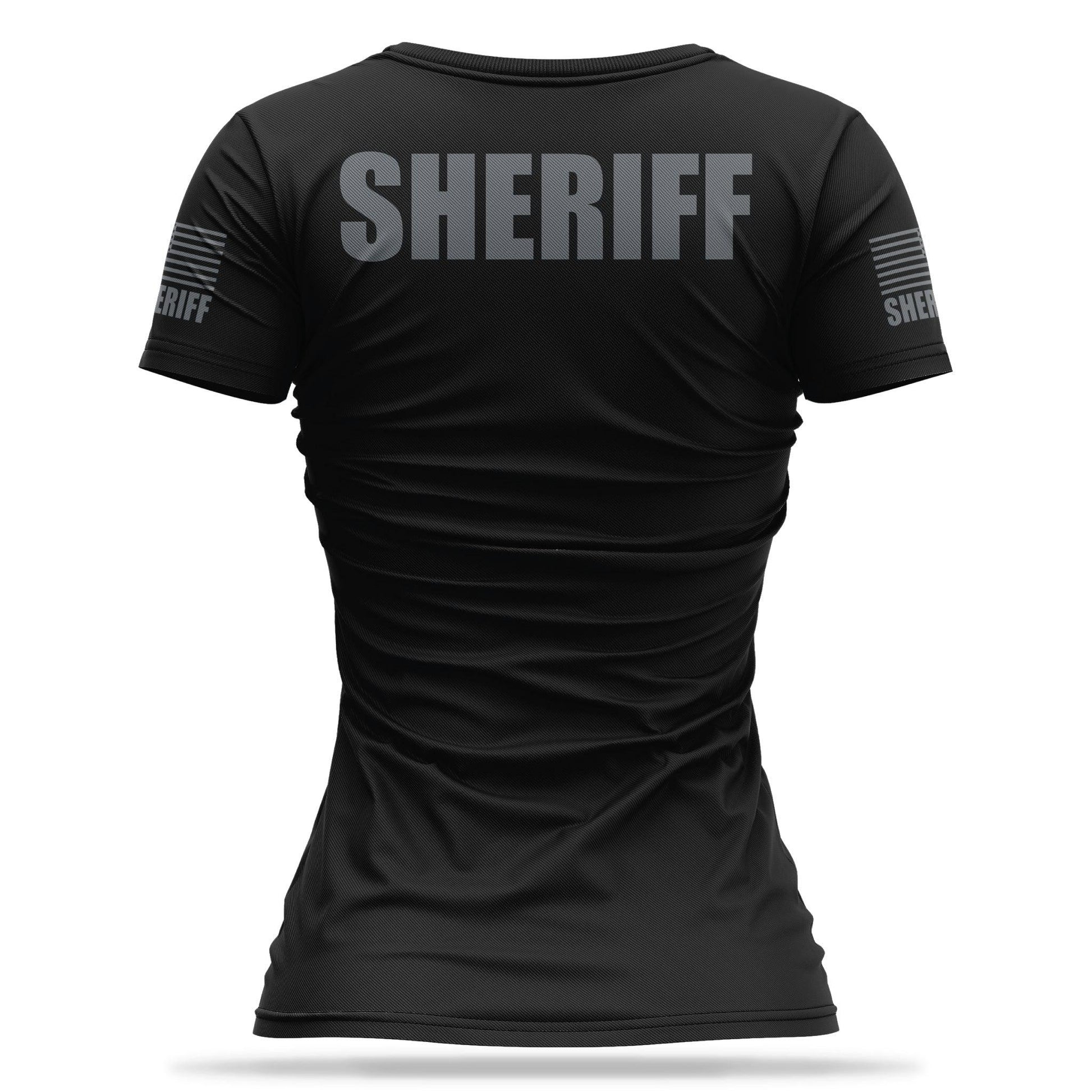 [SHERIFF] Women's Utility Shirt [BLK/GRY]-13 Fifty Apparel