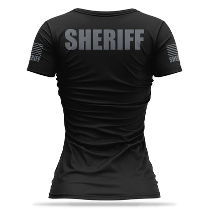 [SHERIFF] Women's Utility Shirt [BLK/GRY]-13 Fifty Apparel