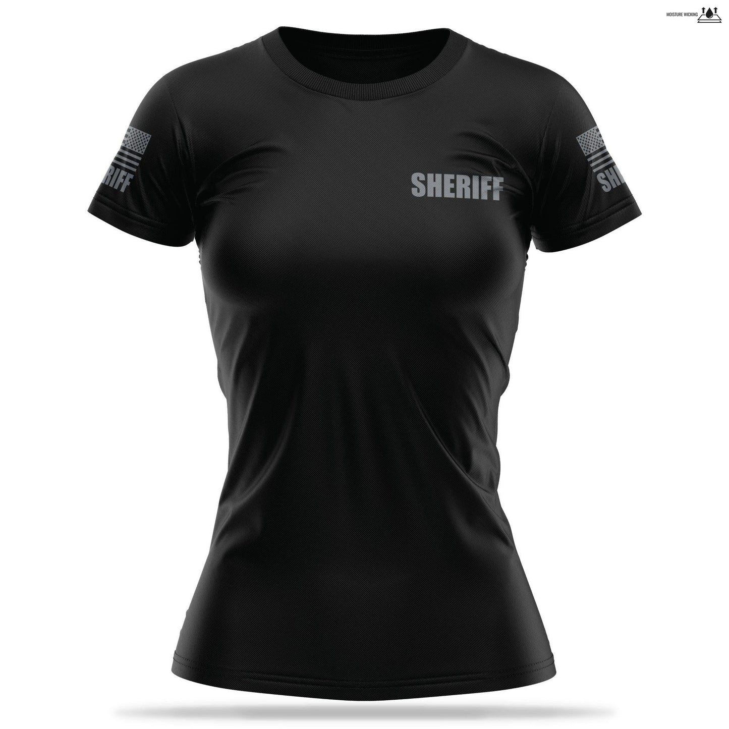 [SHERIFF] Women's Utility Shirt [BLK/GRY]-13 Fifty Apparel