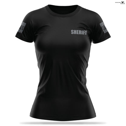 [SHERIFF] Women's Utility Shirt [BLK/GRY]-13 Fifty Apparel