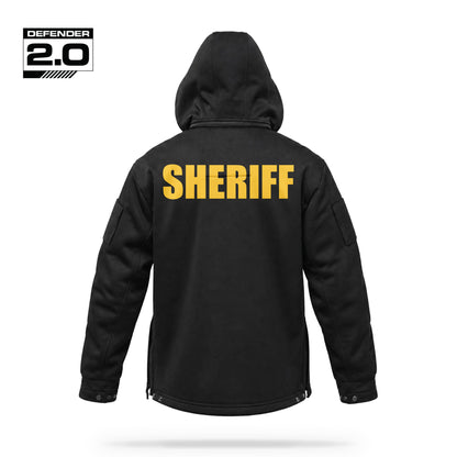 [SHERIFF] Tactical Defender Jacket [BLK/GLD]