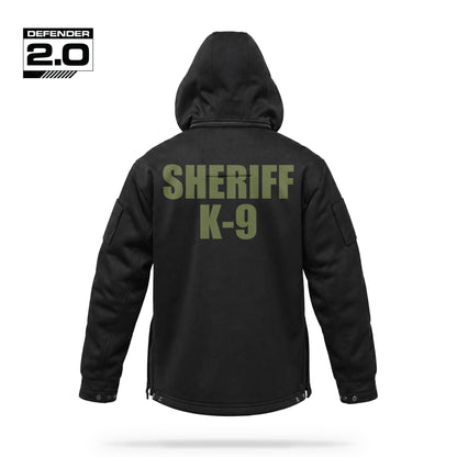[SHERIFF K9] Tactical Defender Jacket [BLK/GRN]