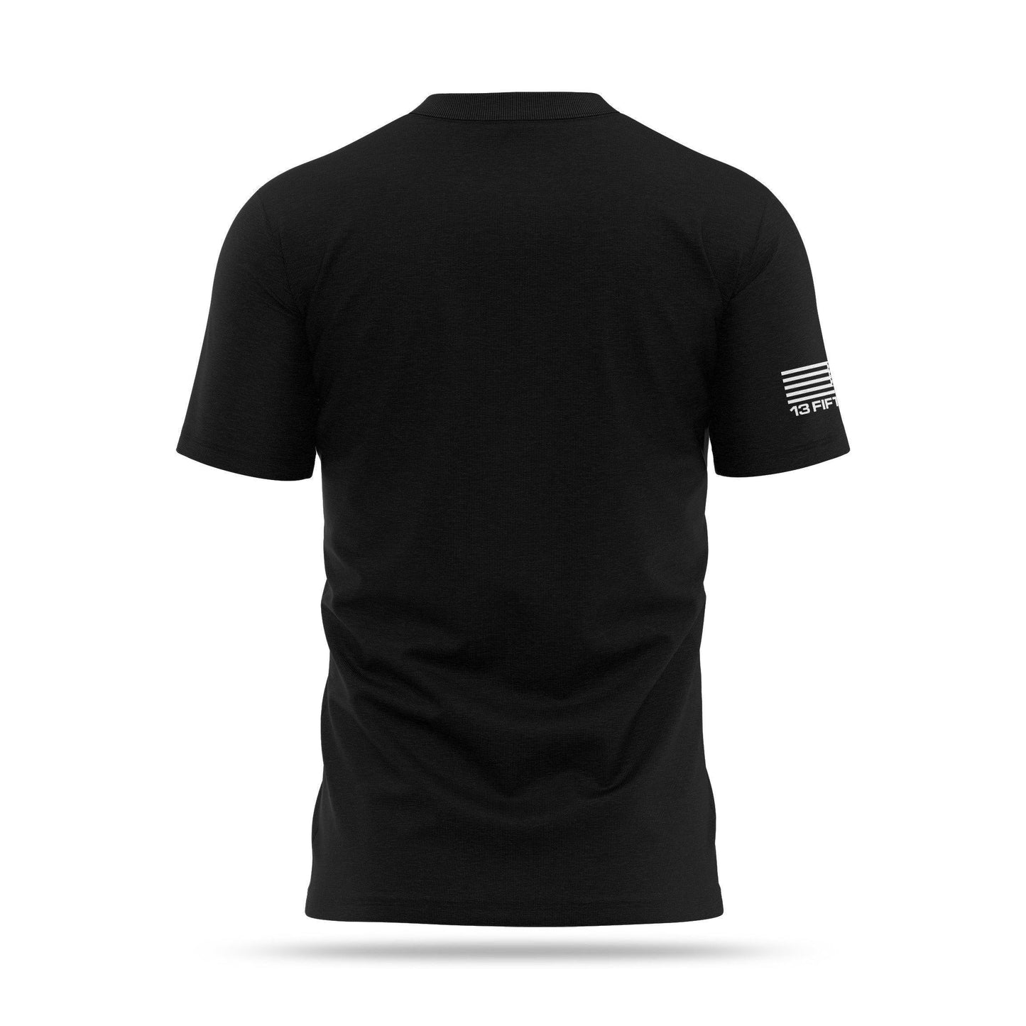 [SMOOTH IS FAST] Cotton Blend Shirt [BLK/WHT]-13 Fifty Apparel