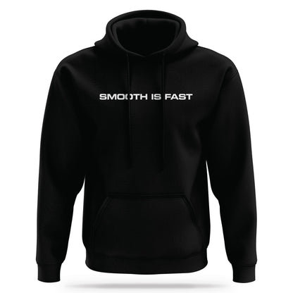 [SMOOTH IS FAST] Performance Hoodie 2.0 [BLK/WHT]-13 Fifty Apparel