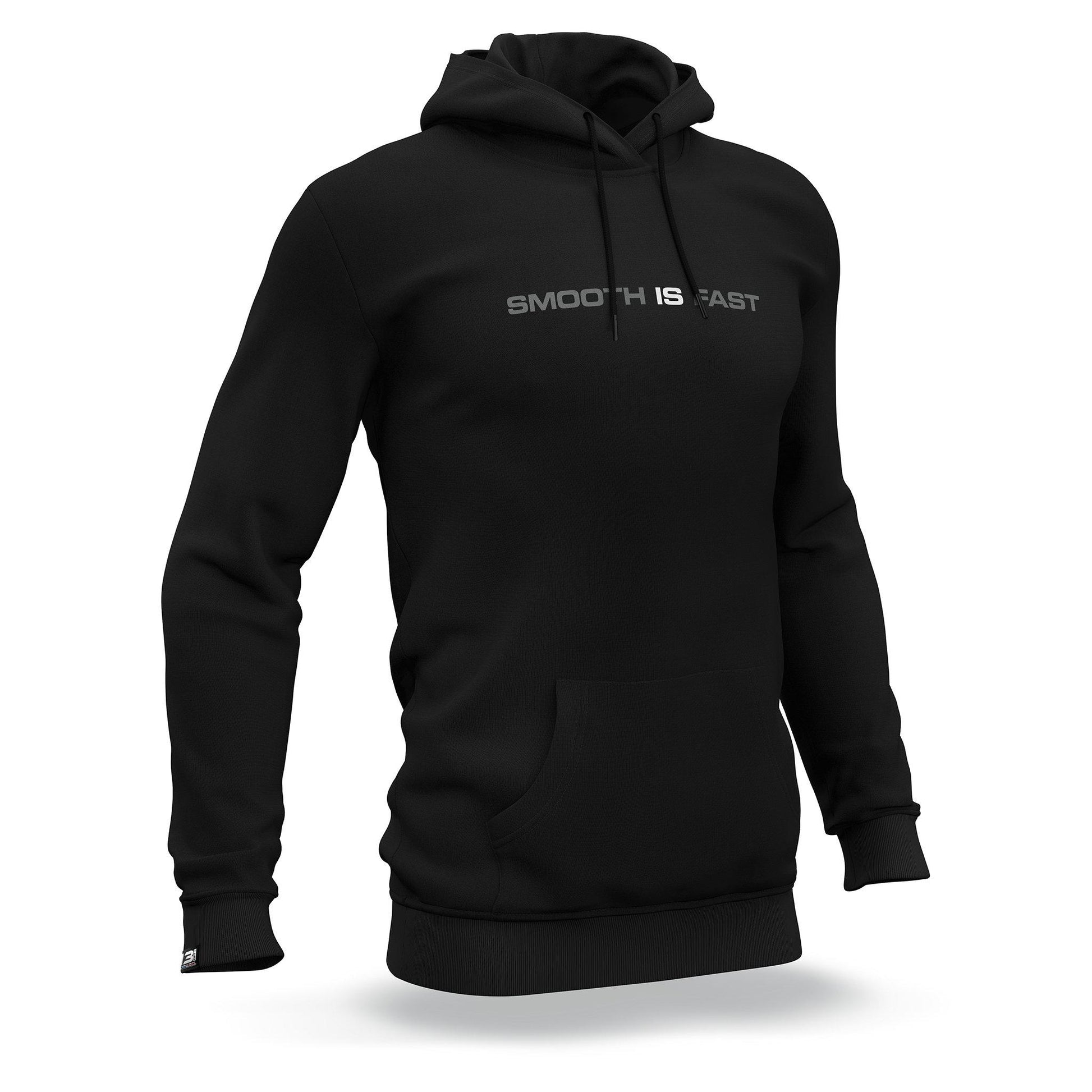 [SMOOTH IS FAST] Performance Hoodie [BLK]-13 Fifty Apparel