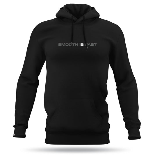 [SMOOTH IS FAST] Performance Hoodie [BLK]-13 Fifty Apparel