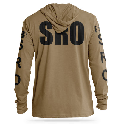 [SRO] Cotton Hooded Tee [CYT/BLK]-13 Fifty Apparel