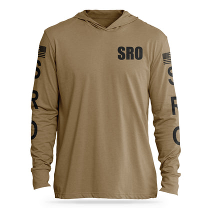 [SRO] Cotton Hooded Tee [CYT/BLK]-13 Fifty Apparel