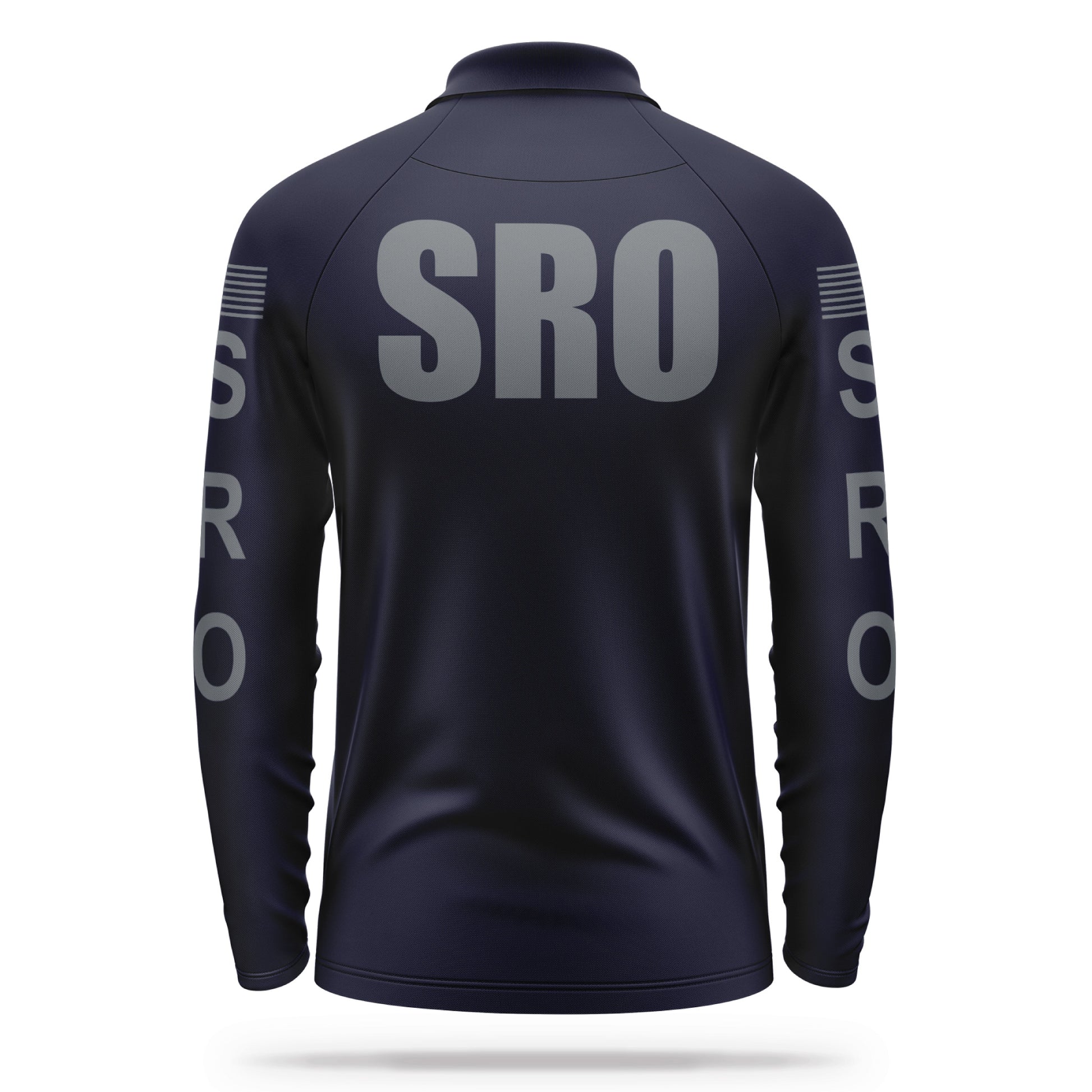 [SRO] Men's Performance Polo Long Sleeve [NVY/GRY] 13 Fifty Apparel 