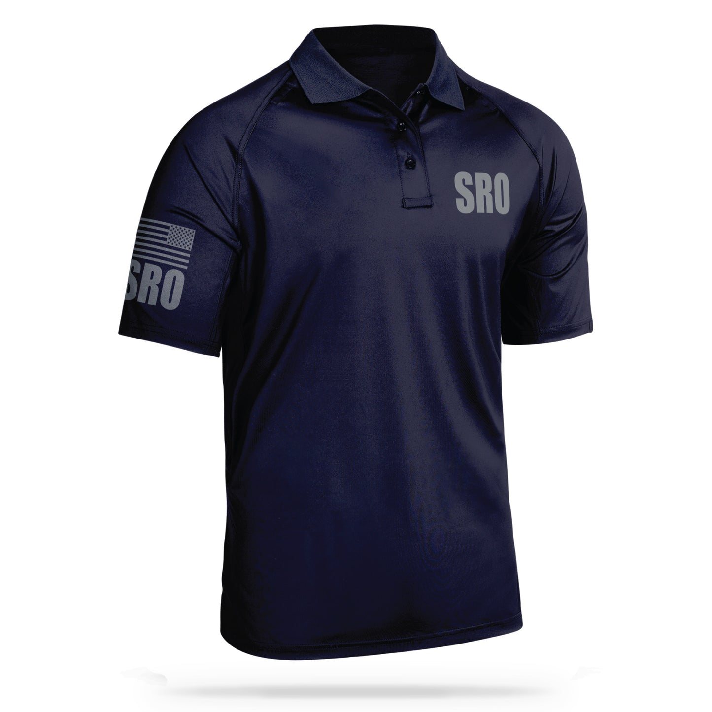 [SRO] Men's Performance Polo [NVY/GRY] 13 Fifty Apparel 
