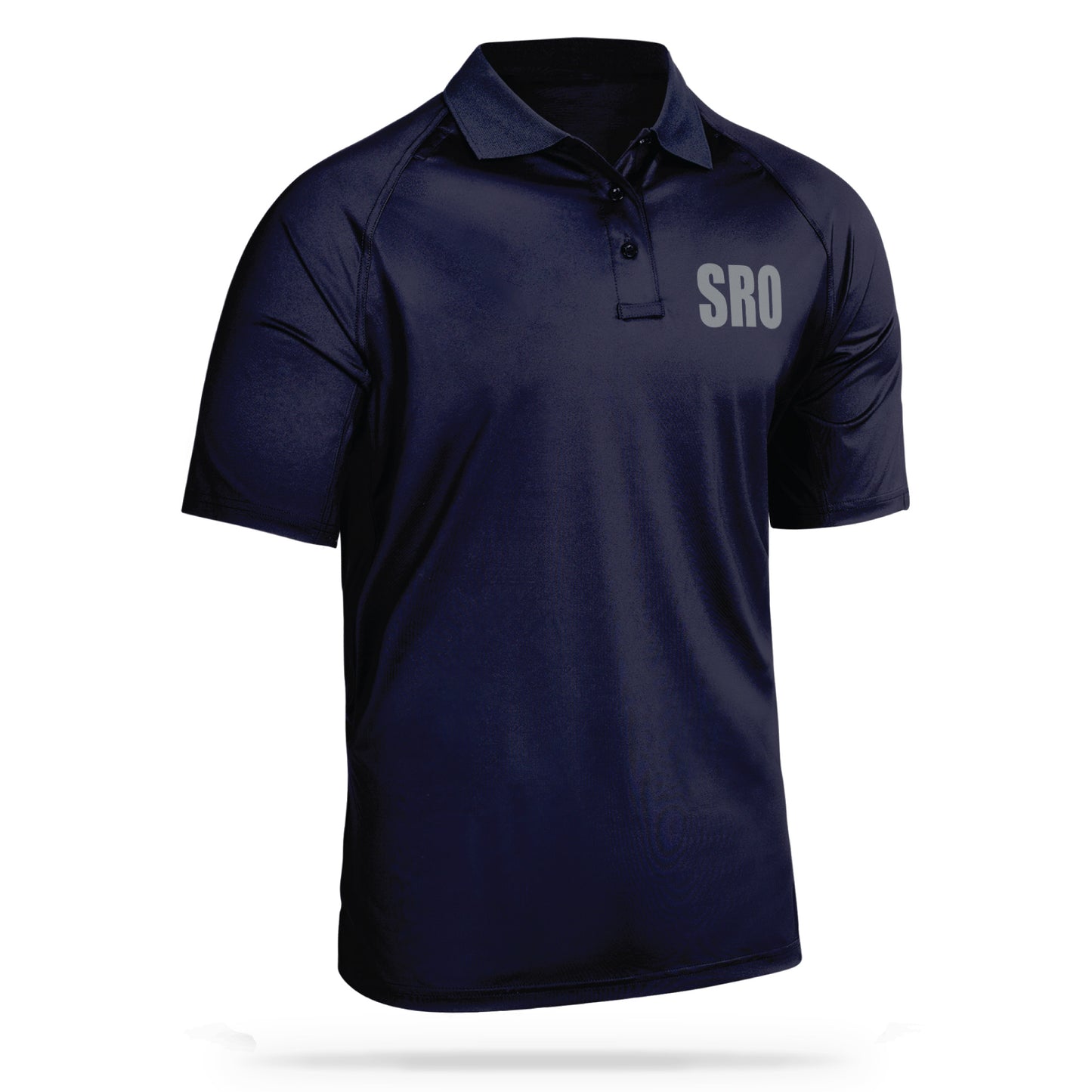 [SRO] Men's Performance Polo [NVY/GRY]-13 Fifty Apparel