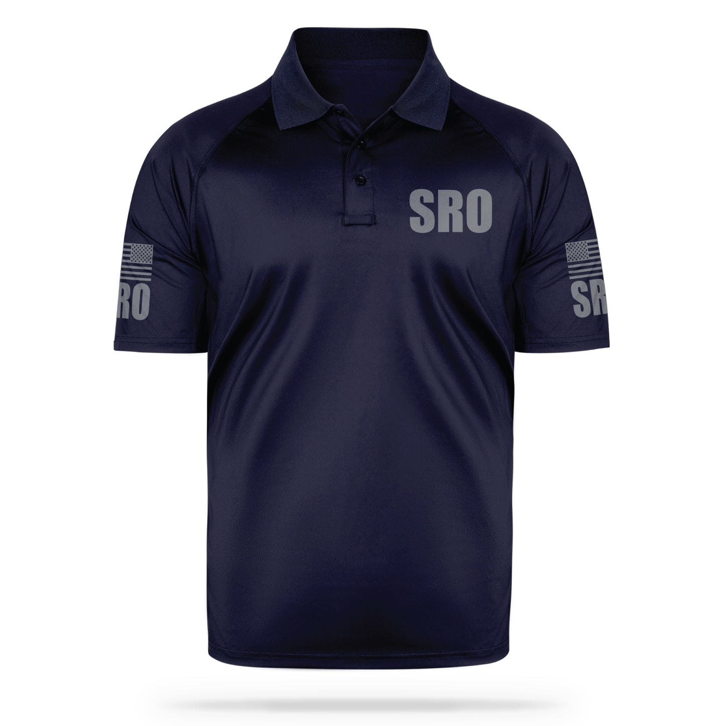 [SRO] Men's Performance Polo [NVY/GRY] 13 Fifty Apparel 