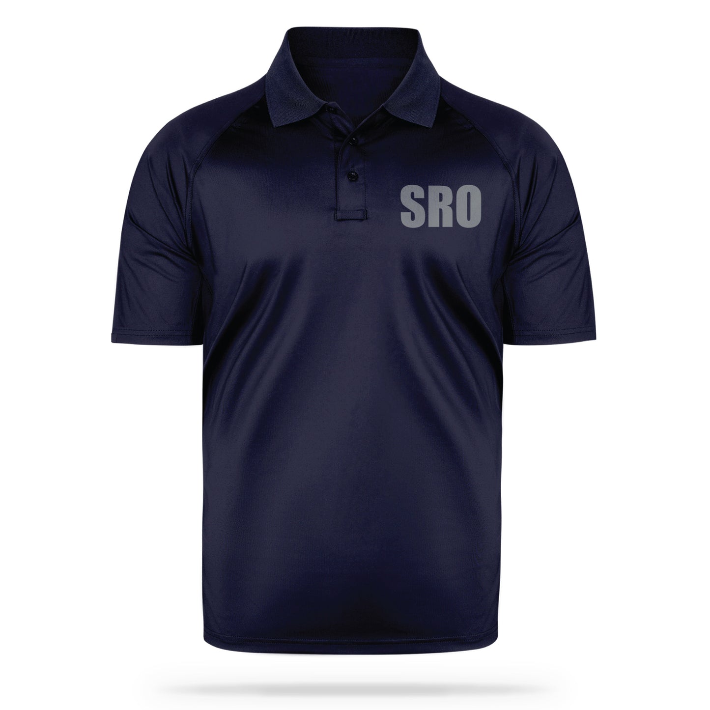 [SRO] Men's Performance Polo [NVY/GRY]-13 Fifty Apparel