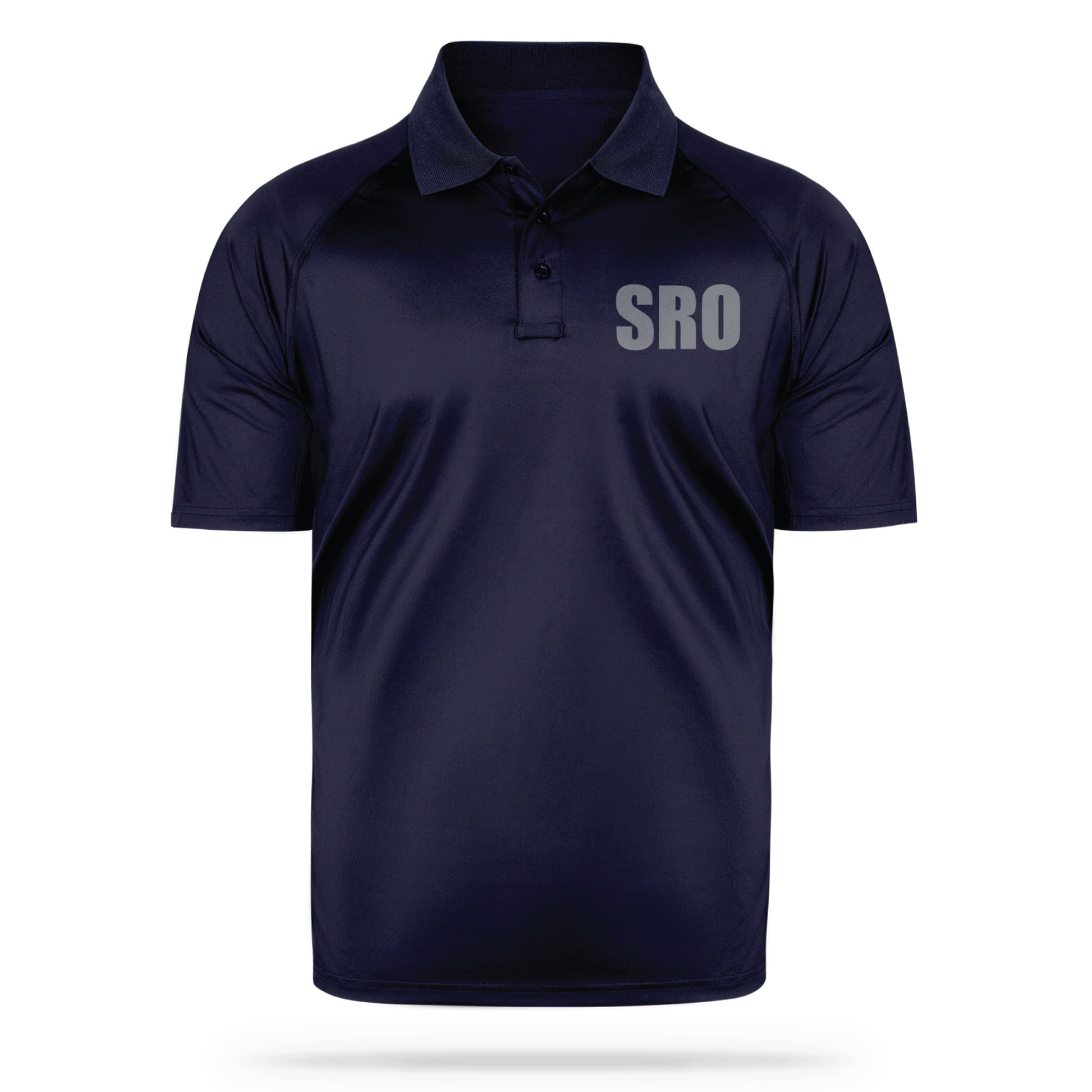 [SRO] Men's Performance Polo [NVY/GRY]-13 Fifty Apparel