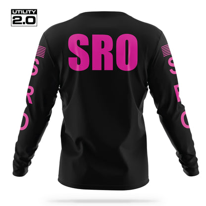 [SRO] Men's Utility 2.0 Long Sleeve [BLK/PNK]-13 Fifty Apparel