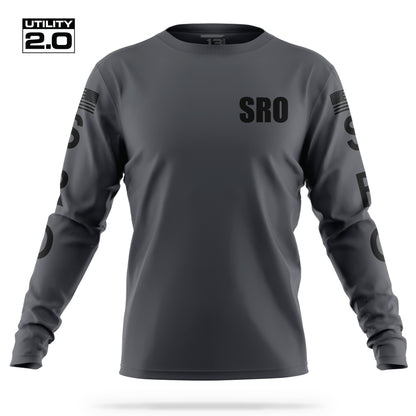 [SRO] Men's Utility 2.0 Long Sleeve [CHAR/BLK]-13 Fifty Apparel