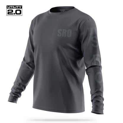 [SRO] Men's Utility 2.0 Long Sleeve [CHAR/GRY]-13 Fifty Apparel