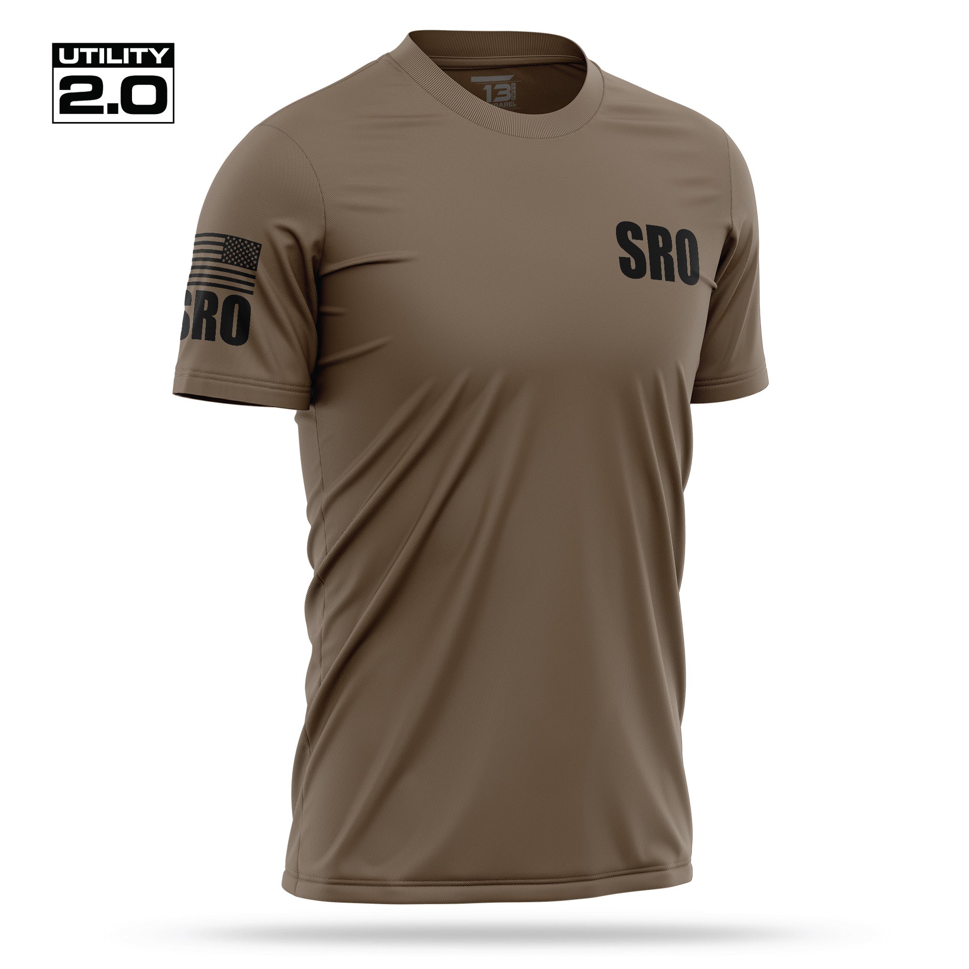 [SRO] Men's Utility 2.0 Short Sleeve [CIGA/BLK]-13 Fifty Apparel
