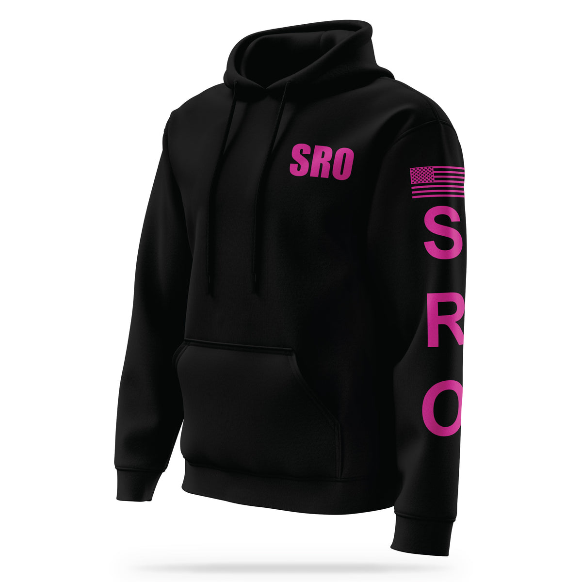 [SRO] Performance Hoodie 2.0 [BLK/PNK] 13 Fifty Apparel 