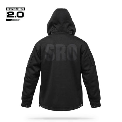 [SRO] Tactical Defender Jacket [BLK/BLK]-13 Fifty Apparel