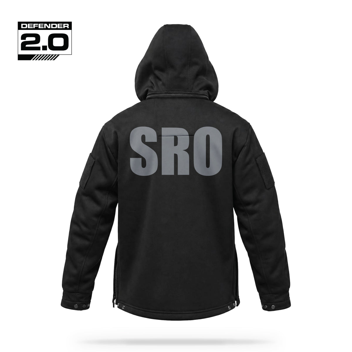 [SRO] Tactical Defender Jacket [BLK/GRY]-13 Fifty Apparel
