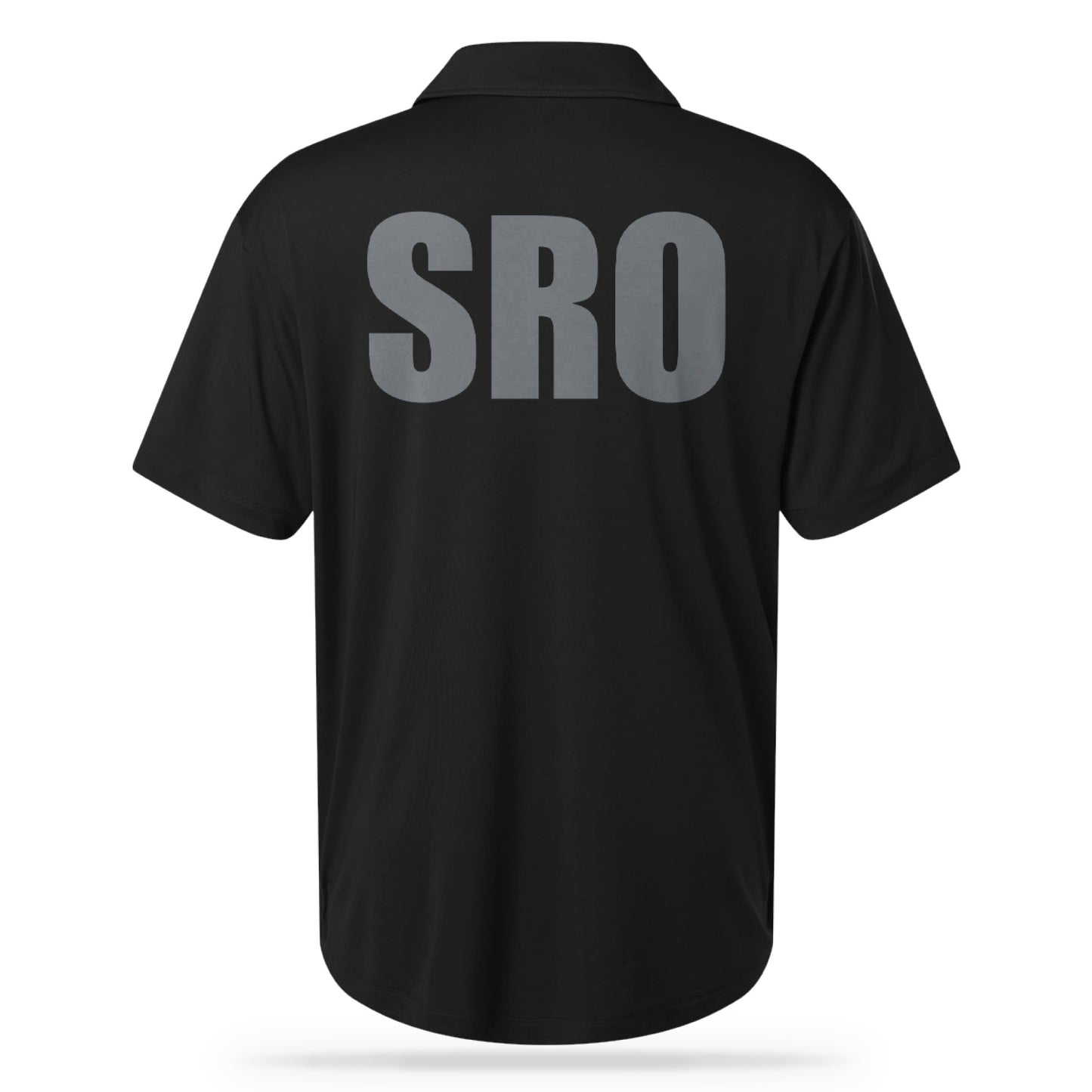 SRO UTILITY POLO BLK/GRY-13 Fifty Apparel