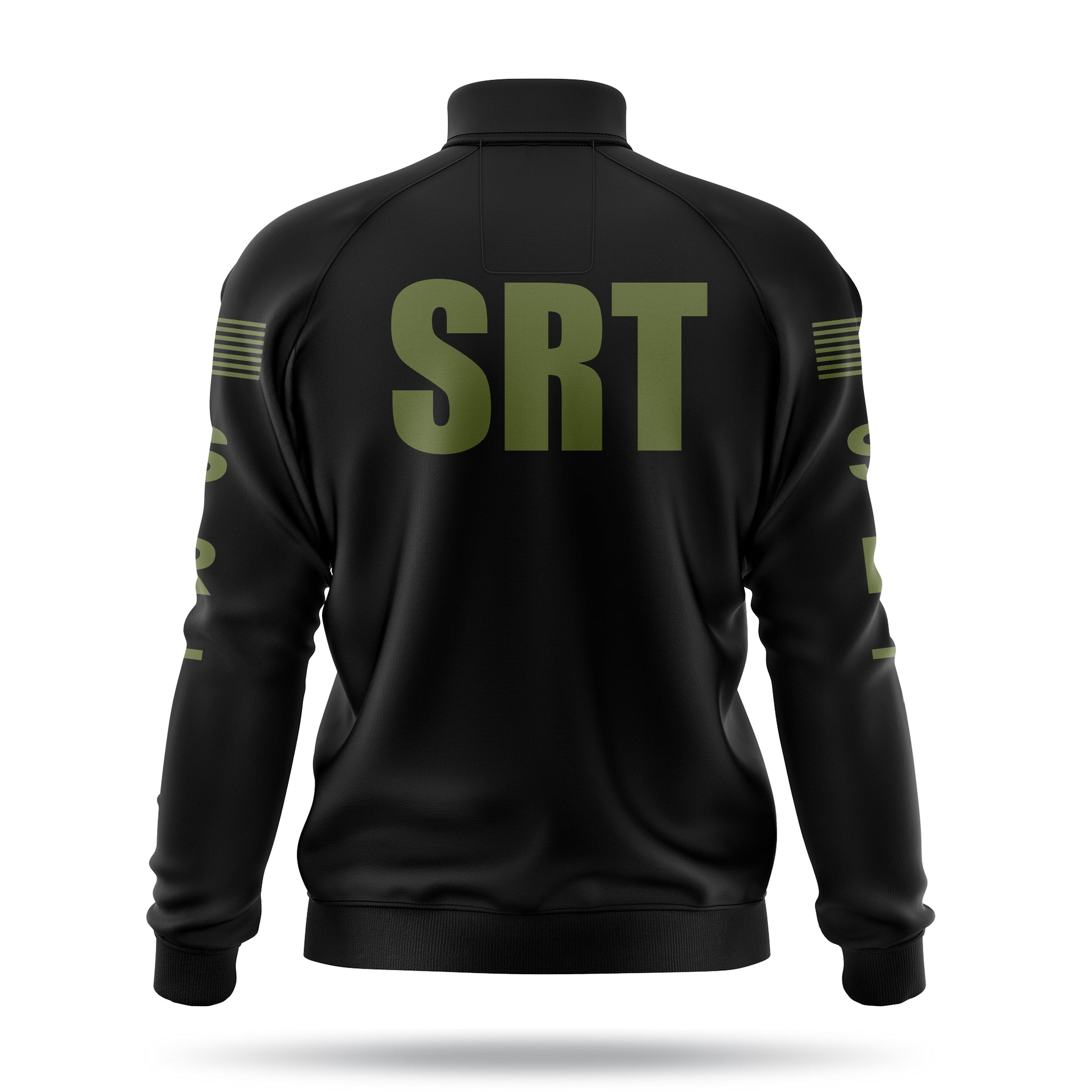 [SRT] Defender Jacket [BLK/GRN]-13 Fifty Apparel