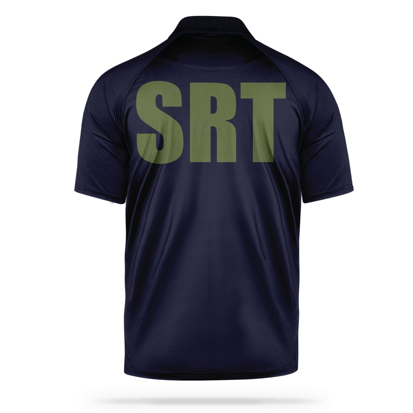 [SRT] Men's Performance Polo [NVY/GRN]-13 Fifty Apparel