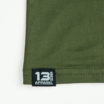 [SRT] Men's Performance Shirt [GRN/BLK]-13 Fifty Apparel