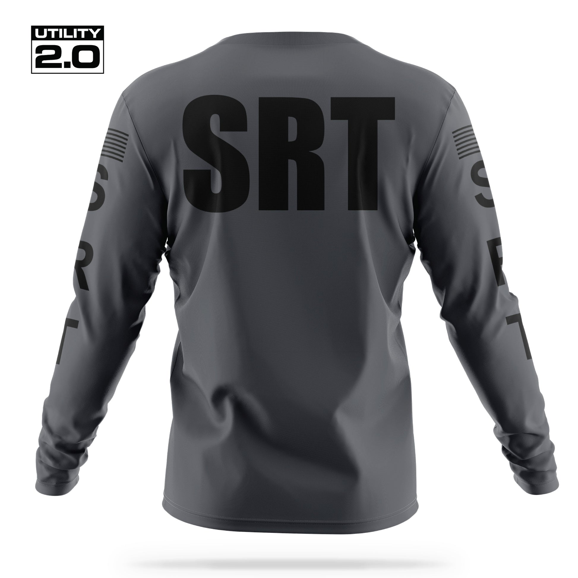 [SRT] Men's Utility 2.0 Long Sleeve [CHAR/BLK]-13 Fifty Apparel