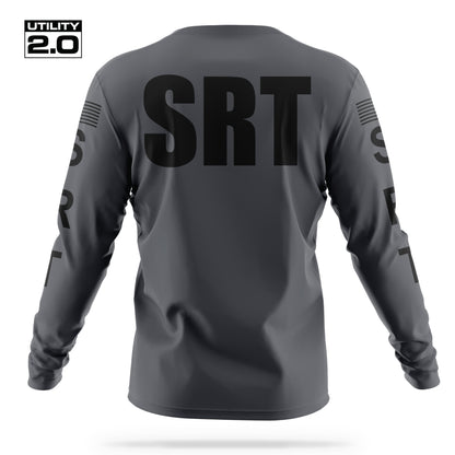 [SRT] Men's Utility 2.0 Long Sleeve [CHAR/BLK]-13 Fifty Apparel