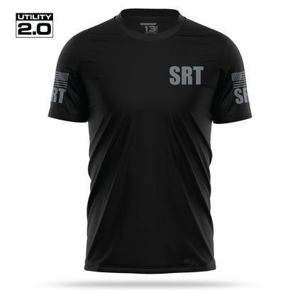 [SRT] Men's Utility 2.0 Short Sleeve [BLK/GRY]-13 Fifty Apparel