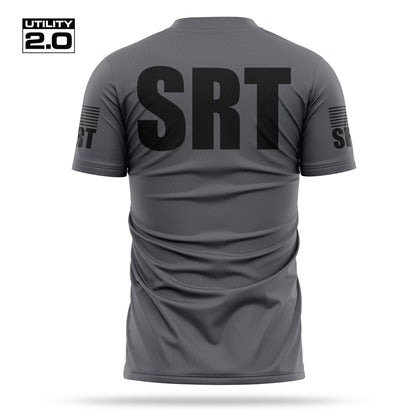 [SRT] Men's Utility 2.0 Short Sleeve [CHAR/BLK]-13 Fifty Apparel