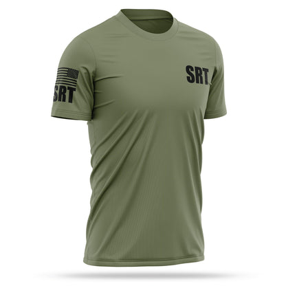 [SRT] Men's Utility Shirt [GRN/BLK]-13 Fifty Apparel