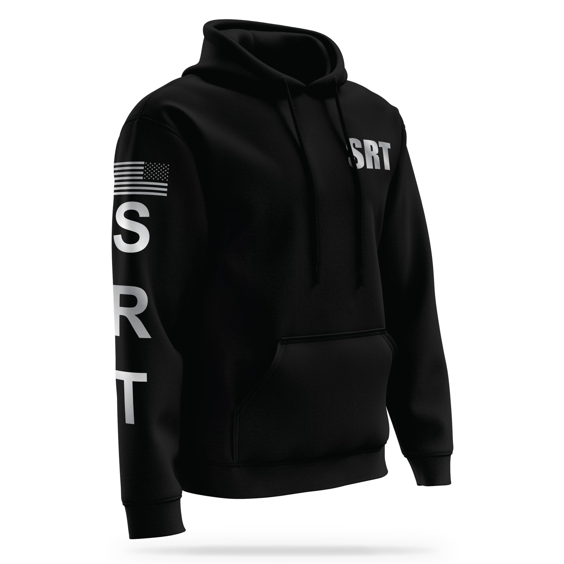 [SRT] Reflective Performance Hoodie 2.0 [BLK/REF]-13 Fifty Apparel