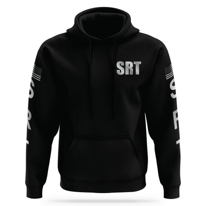 [SRT] Reflective Performance Hoodie 2.0 [BLK/REF]-13 Fifty Apparel