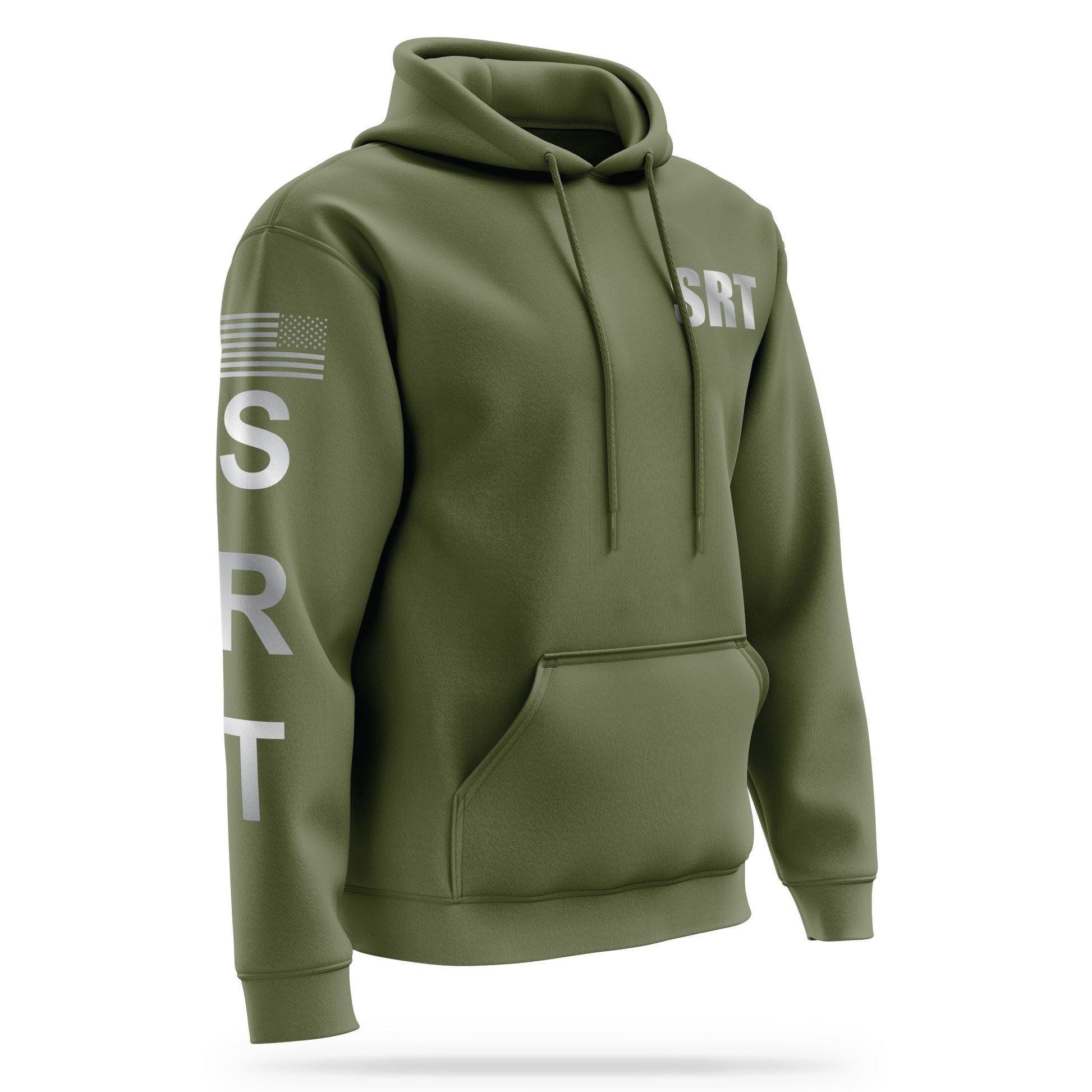 [SRT] Reflective Performance Hoodie 2.0 [GRN/REF]-13 Fifty Apparel