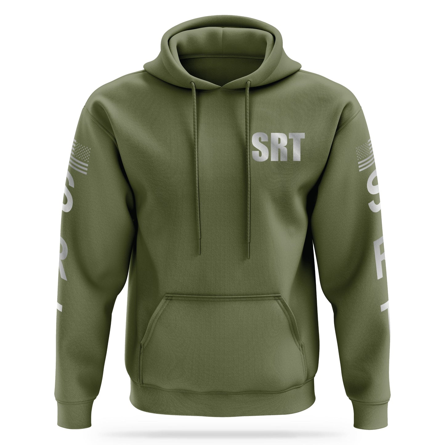 [SRT] Reflective Performance Hoodie 2.0 [GRN/REF]-13 Fifty Apparel