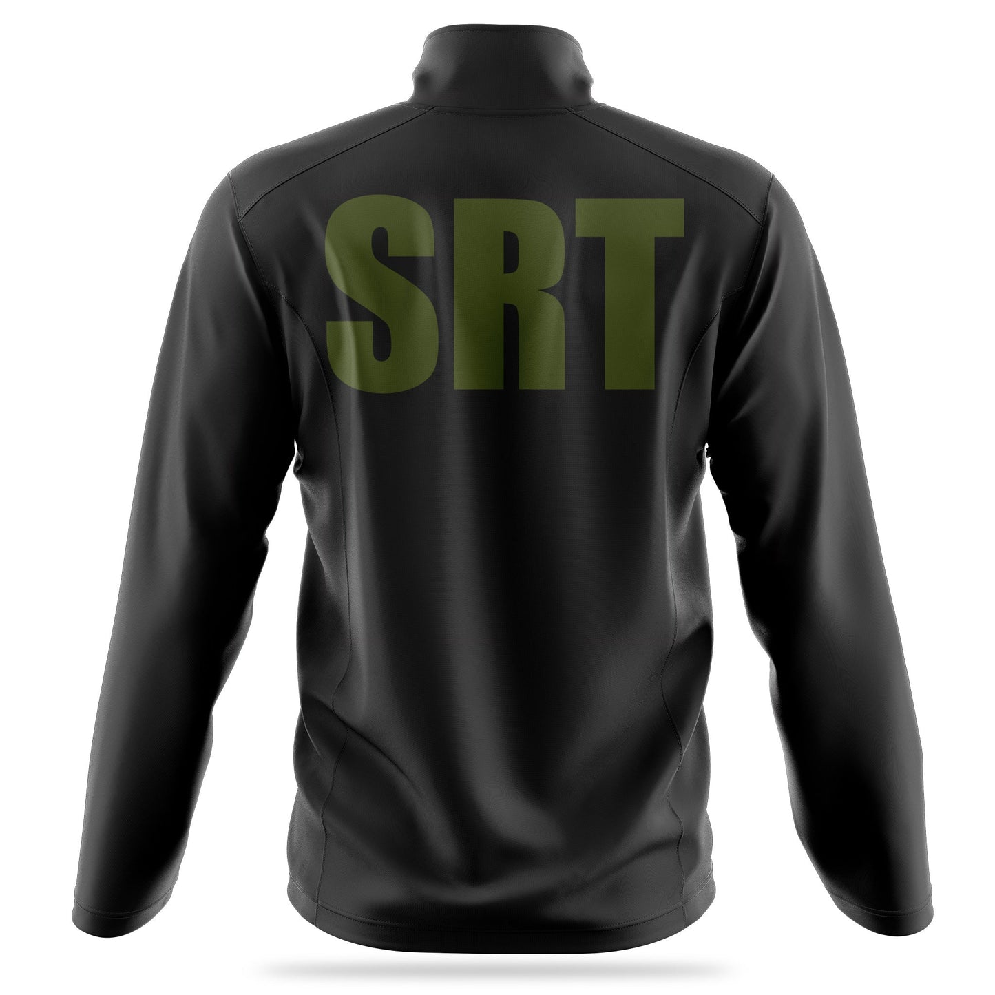 [SRT] Soft Shell Jacket [BLK/GRN]-13 Fifty Apparel