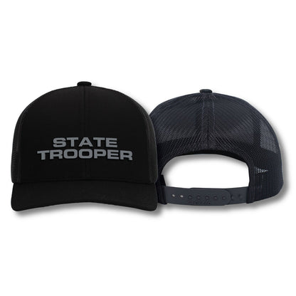 [STATE TROOPER] Adjustable Mesh Back Cap-13 Fifty Apparel