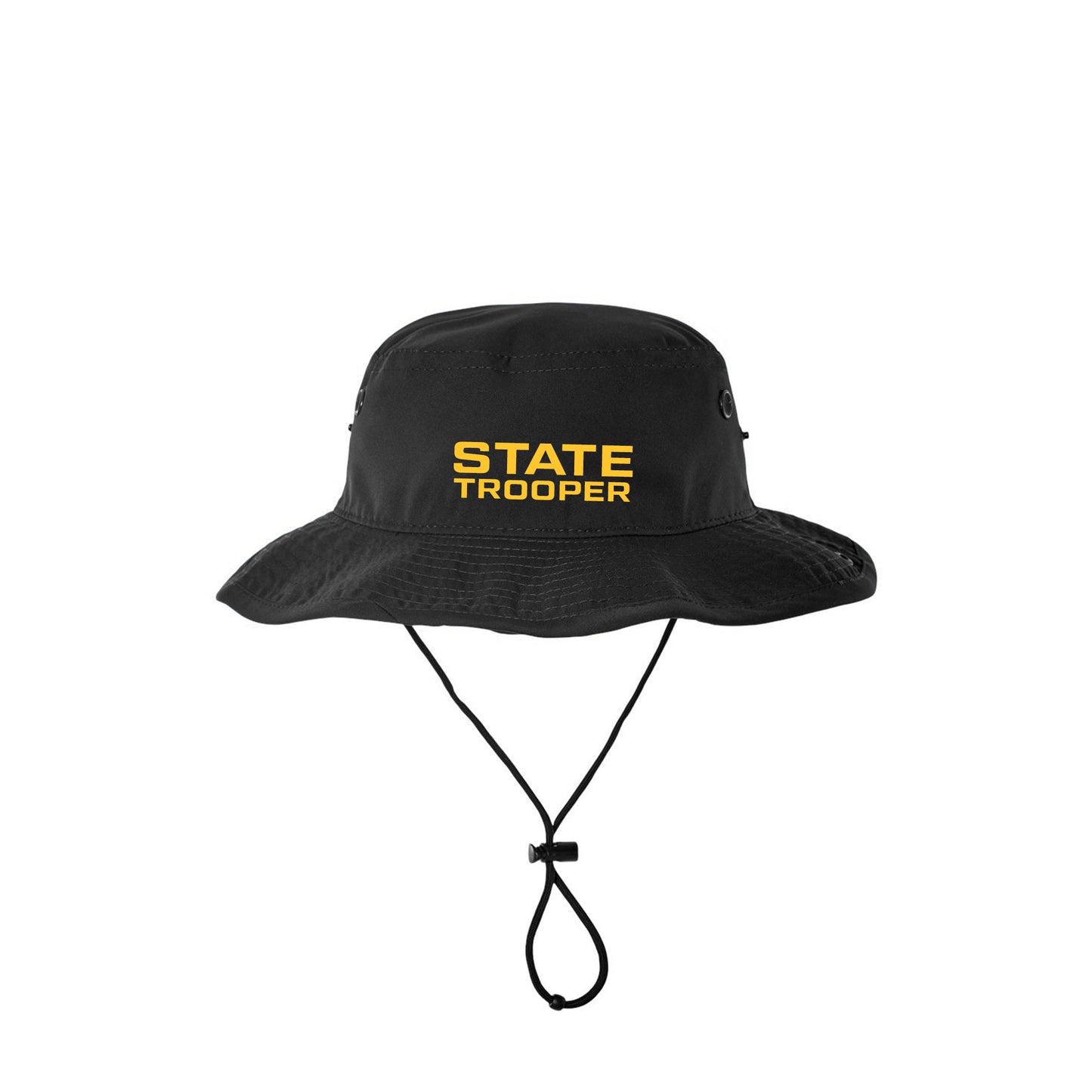 [STATE TROOPER] Boonie Hat [BLK/GLD]-13 Fifty Apparel