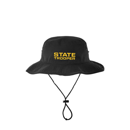 [STATE TROOPER] Boonie Hat [BLK/GLD]-13 Fifty Apparel