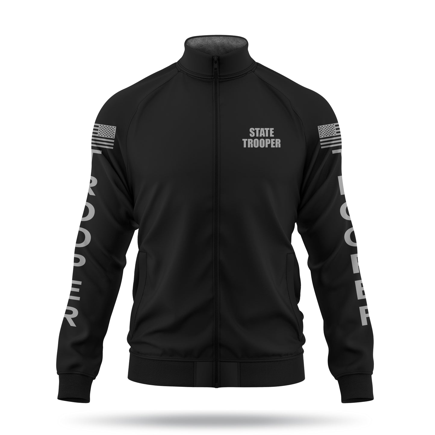 [STATE TROOPER] Defender Jacket [BLK/GRY]-13 Fifty Apparel