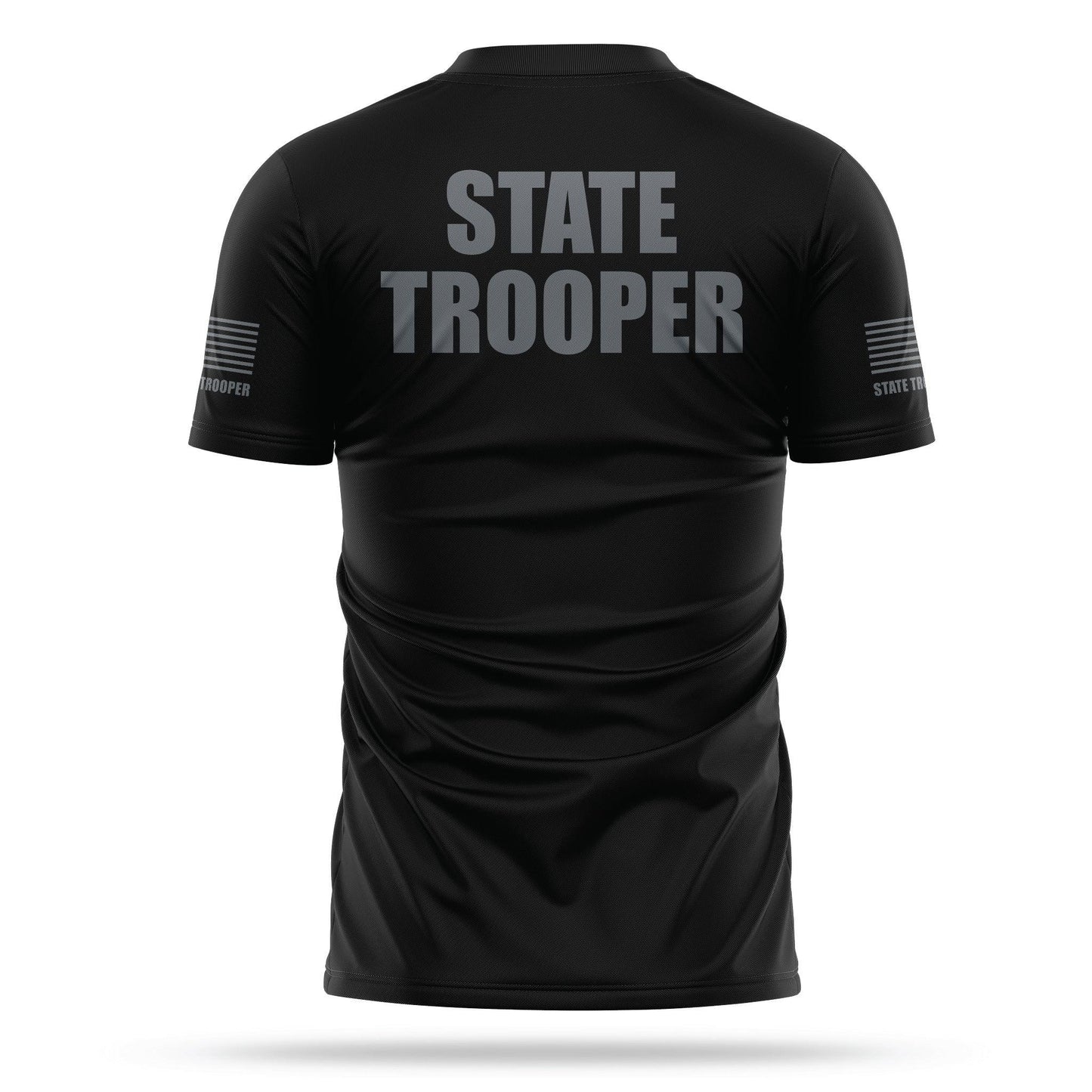 [STATE TROOPER] Men's Utility Shirt [BLK/GRY]-13 Fifty Apparel