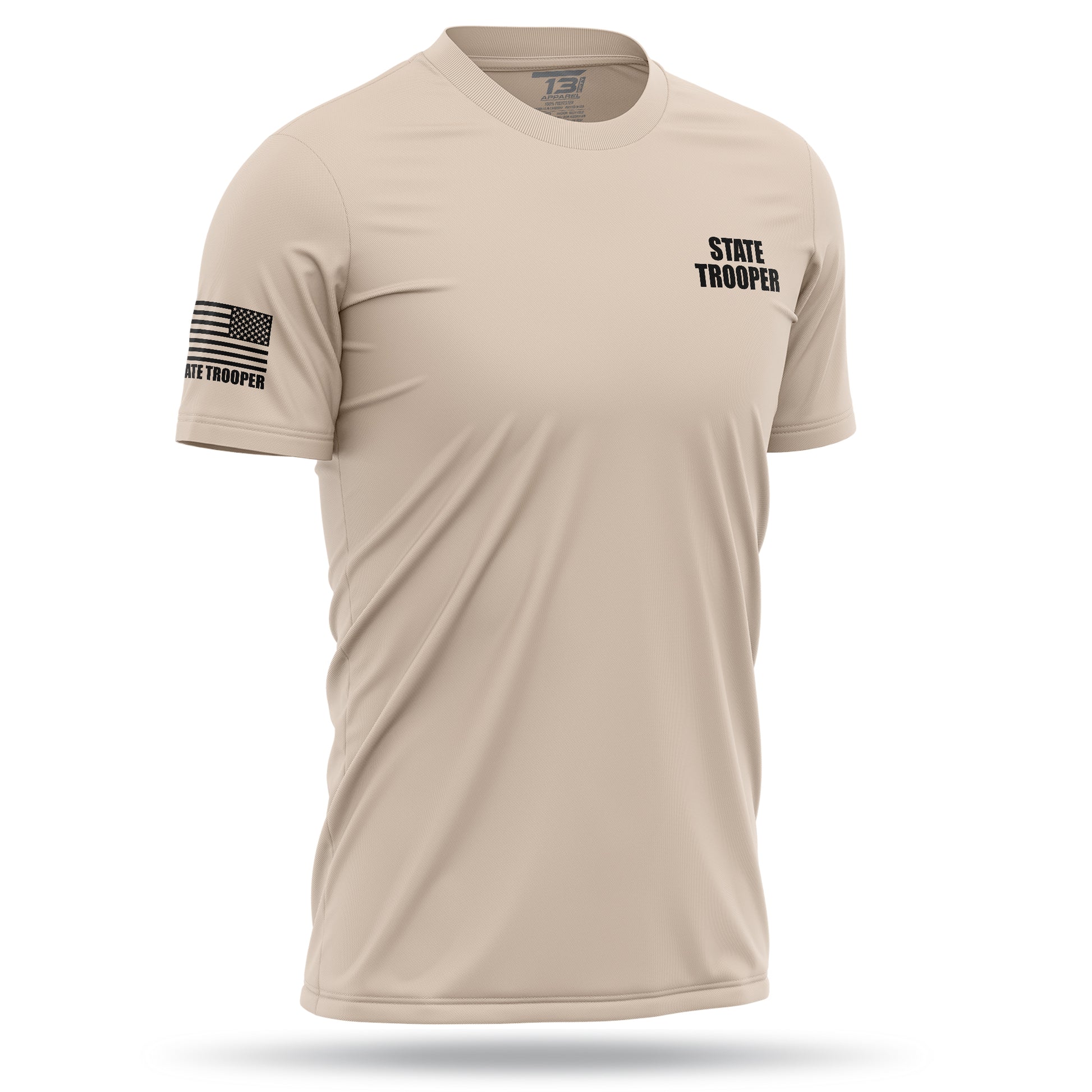 [STATE TROOPER] Men's Utility Shirt [SND/BLK]-13 Fifty Apparel