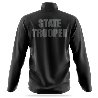 [STATE TROOPER] Reflective Soft Shell Jacket [BLK/REF]-13 Fifty Apparel