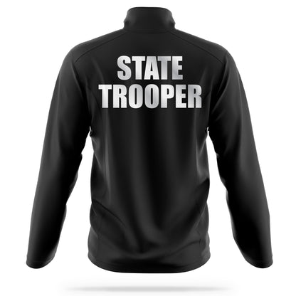 [STATE TROOPER] Reflective Soft Shell Jacket [BLK/REF]-13 Fifty Apparel