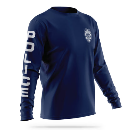 [ST. CLOUD PD] Utility Long Sleeve [NVY/WHT]-13 Fifty Apparel