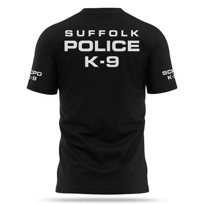 [SUFFOLK CO PD] Cotton Blend Shirt [BLK/WHT]-13 Fifty Apparel